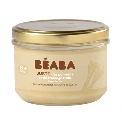 Avis Juste une purée de poireaux et du fromage frais façon risotto BÉABA 1