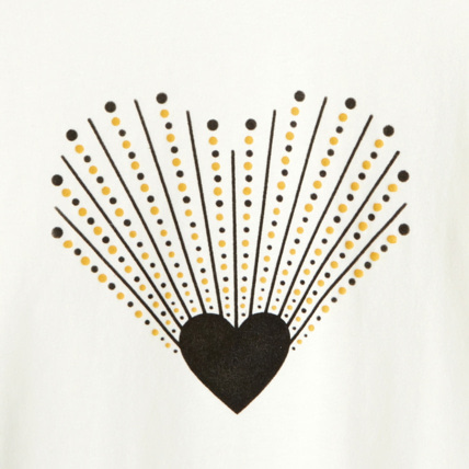 Avis T-shirt à épaules volantées blanc fille OKAIDI 2