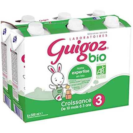 Avis Lait Infantile 3ème âge Biologique  Guigoz 1