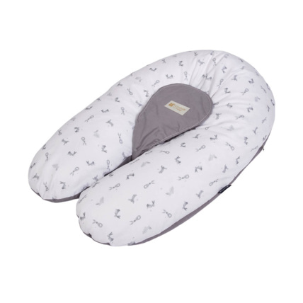 Avis Coussin d'allaitement et de grossesse 3en1 Multirelax Lapins CANDIDE 3