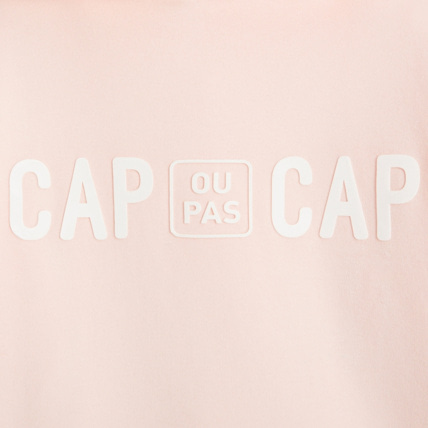 Avis Sweat à capuche Cap ou pas cap rose fille OKAIDI 2