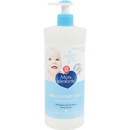 Avis Gel lavant corps et cheveux Mots d'enfants 1