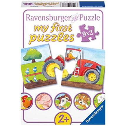 Avis Puzzle - Mes premiers puzzles - À la ferme - 9x2 pièces RAVENSBURGER 1
