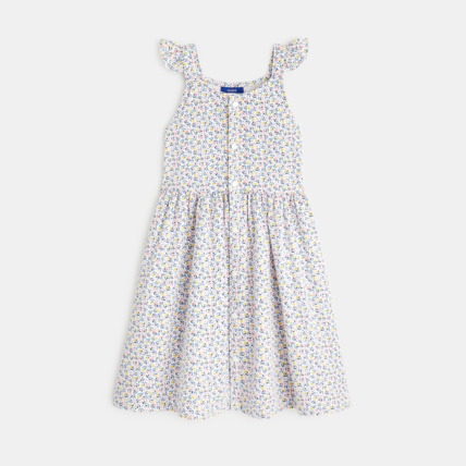 Avis Robe longue fleurie à bretelles fille OKAIDI 1