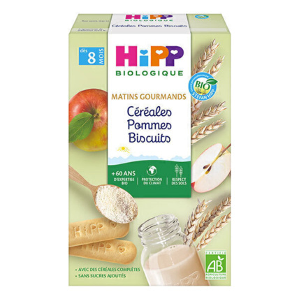 Avis Céréales pommes biscuits Bio HIPP 1