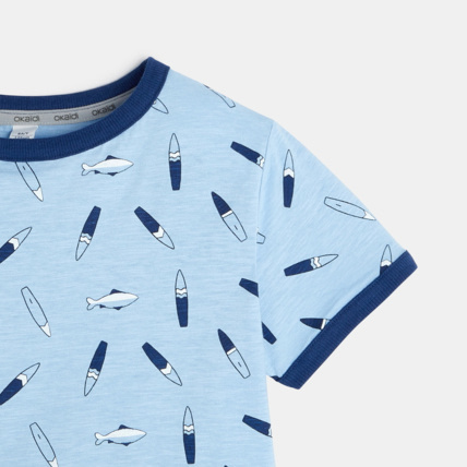 Avis Pyjama d'été bleu garçon OKAIDI 2
