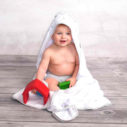 Avis Ma première cape de bain en coton et bambou, Stella Sevira Kids 2
