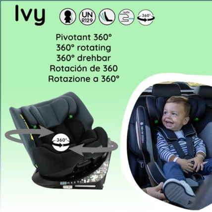 Avis Siège auto IVY pivotant 360° I-Size Nania 7