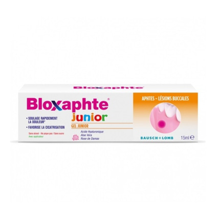 Avis Gel buccal aphtes junior Bloxaphte Chauvin Bausch & Lomb 1