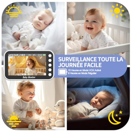 Avis Babyphone vidéo 4.3 pouces OBVHNUA 5