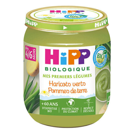 Avis Pot Haricots verts Pommes de terre Bio HIPP 1