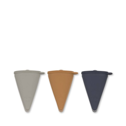 Avis Lot de 3 moules à glace en silicone Pop Up Konges Sløjd 2
