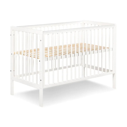 Avis Lit bébé enfant à barreaux en bois avec sommier réglable TIMI KLUPS 1