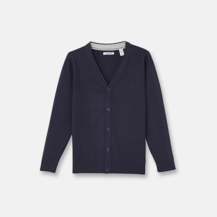 Avis Gilet fin bleu garçon OKAIDI 1