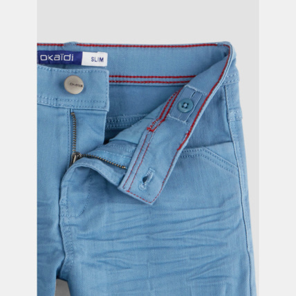 Avis Pantalon en toile résistante bleu garçon OKAIDI 4