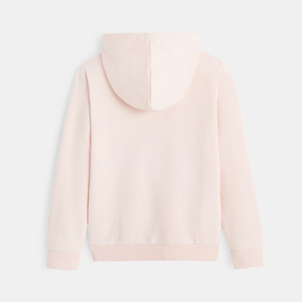 Avis Sweat-shirt à capuche uni rose fille OKAIDI 3
