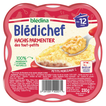 Avis BLEDICHEF hachis parmentier des tout-petits Blédina 3