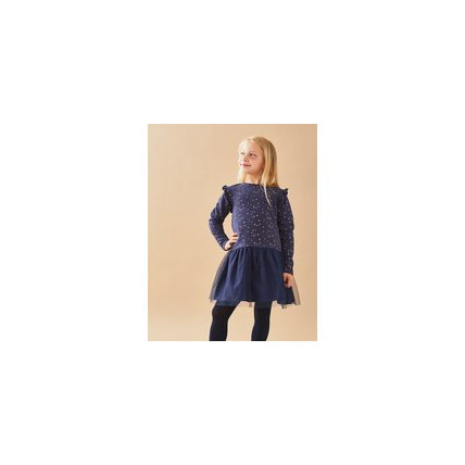 Avis Robe bi-matière imprimés étoiles NOUKIE'S 1