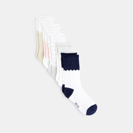 Avis Chaussettes fantaisie (lot de 5) roses fille OKAIDI 1