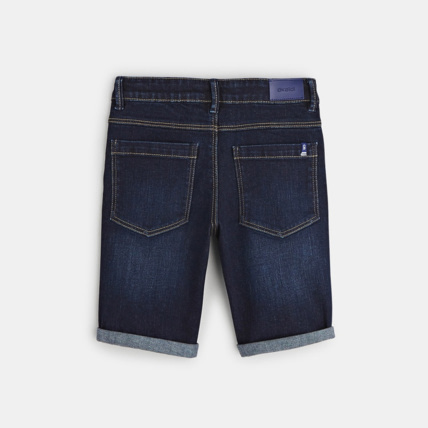 Avis Bermuda en jean bleu garçon OKAIDI 2