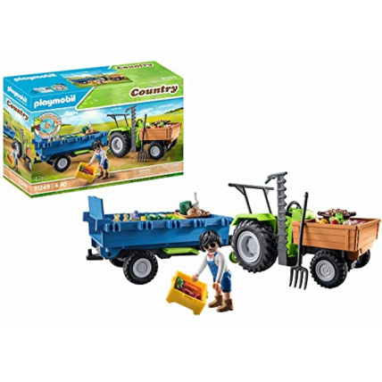 Avis Playmobil Country - Tracteur avec remorque PLAYMOBIL 1