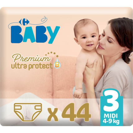 Avis Couches Premium Ultra Protect MY CARREFOUR BABY 1
