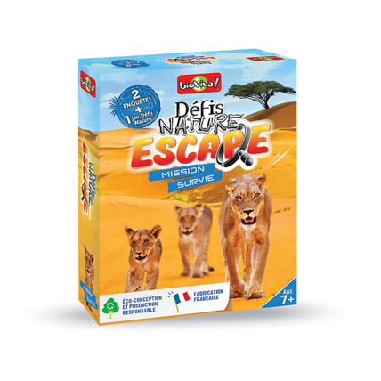 Avis Jeu éducatif Défis Nature Escape - Mission Survie BIOVIVA 1
