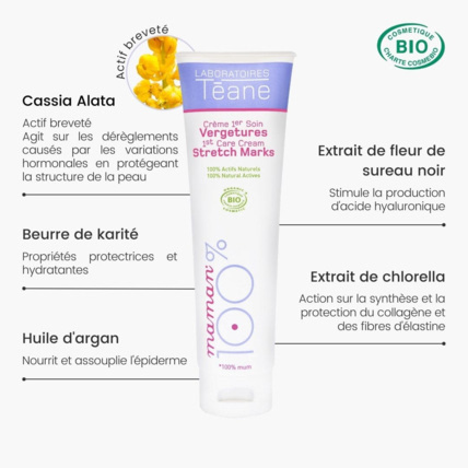 Avis Crème 1er Soin Vergetures Laboratoires Téane 6