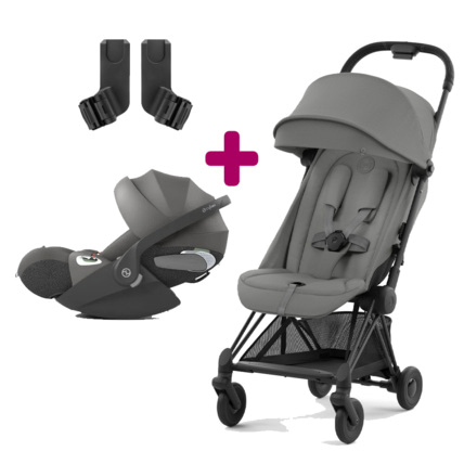 Avis Poussette Duo Coya + Siège Cozy + coque Cloud T i-size Cozy  CYBEX 5