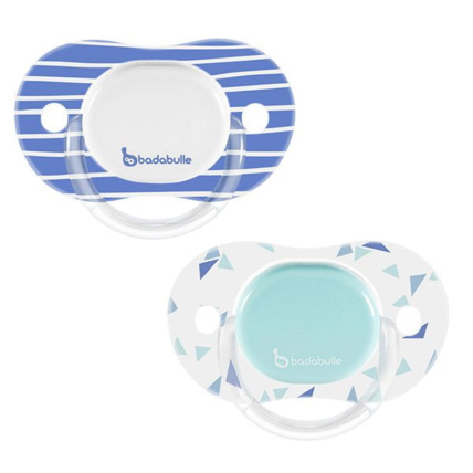 Avis Sucettes en silicone réversibles 6-12 mois BADABULLE 1