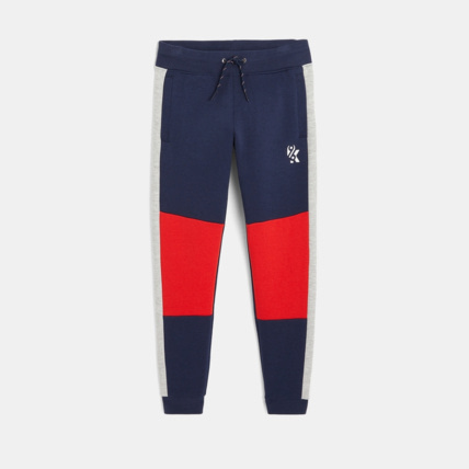 Avis Pantalon de jogging colorblock bleu garçon OKAIDI 2