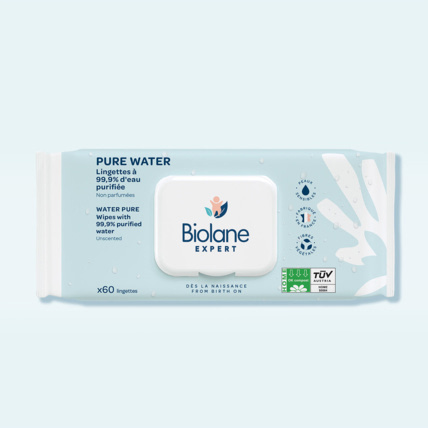 Avis Lingettes Pure Water Biolane Expert 1