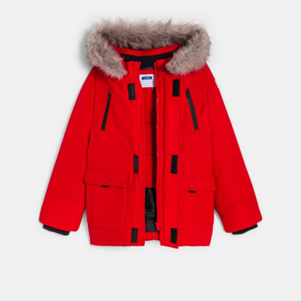 Avis Parka matelassée à capuche gris garçon OKAIDI 2