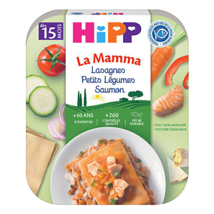 Avis Lasagnes petits légumes Saumon La Mamma HIPP 1