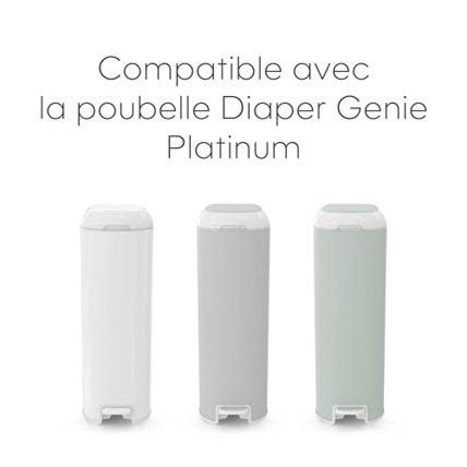 Avis Pack de 2 recharges originales Easy roll poubelle à couches Diaper Genie 5