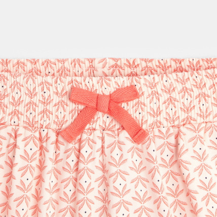 Avis Short large imprimé estival rose fille OKAIDI 2