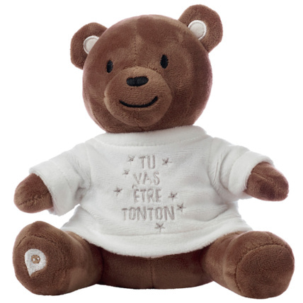 Avis Habillage pour peluche annonce de naissance "tu vas être tonton" Prémaman 2