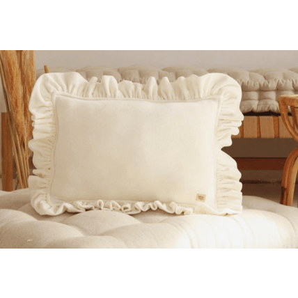 Avis Coussin à volants en velours Mon Lit Cabane 6