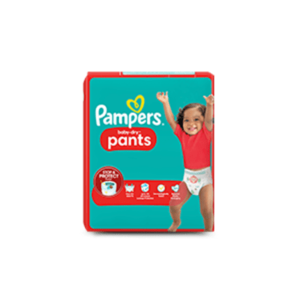 Pampers Baby-dry Pants Taille 5 - 76 couches-culottes à Prix Carrefour