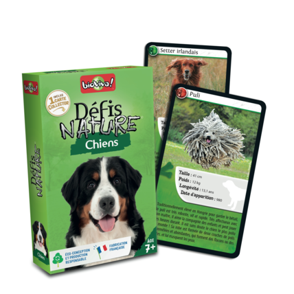 Avis Jeu éducatif Défis Nature - Chiens BIOVIVA 1