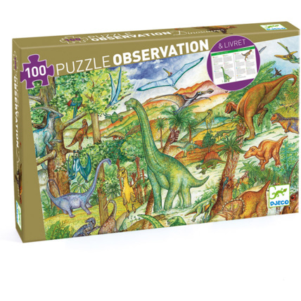 Avis Puzzle observation Dinosaures DJECO 1