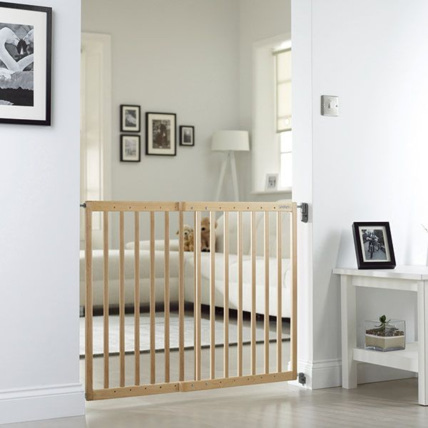 Avis Barrière de sécurité extensible en bois LINDAM 1