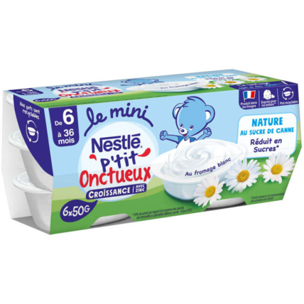 Avis P'tit onctueux fromage blanc NESTLÉ 1