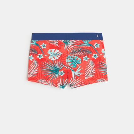 Avis Boxer de bain imprimé orange garçon OKAIDI 3