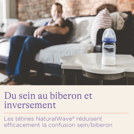 Avis Biberon en Verre & tétine NaturalWave® 160ml Lansinoh 2