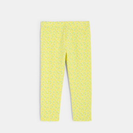 Avis Leggings courts imprimés jaune fille OKAIDI 3