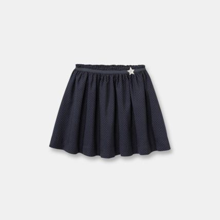 Avis Jupe en velours imprimé bleue fille OKAIDI 1