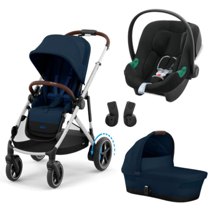 Avis Poussette Trio e-Gazelle S + Siège auto Aton b2 i-Size + Nacelle S CYBEX 2