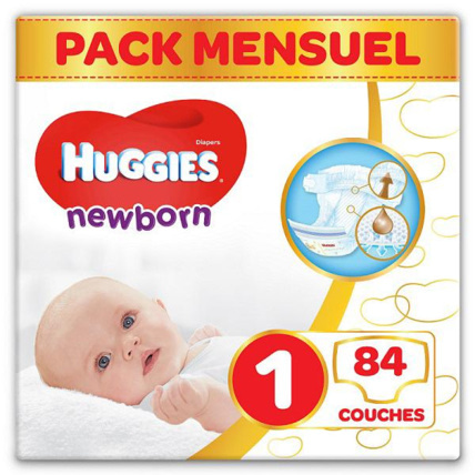 Avis Couches Newborn HUGGIES 1