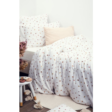 Avis Housse de couette coton bio 1 personne Gourmandises KADOLIS 1